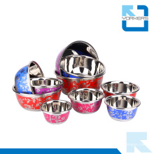 Wholesale Multipurpose Colourful Stainless Steel Mixing Bowls